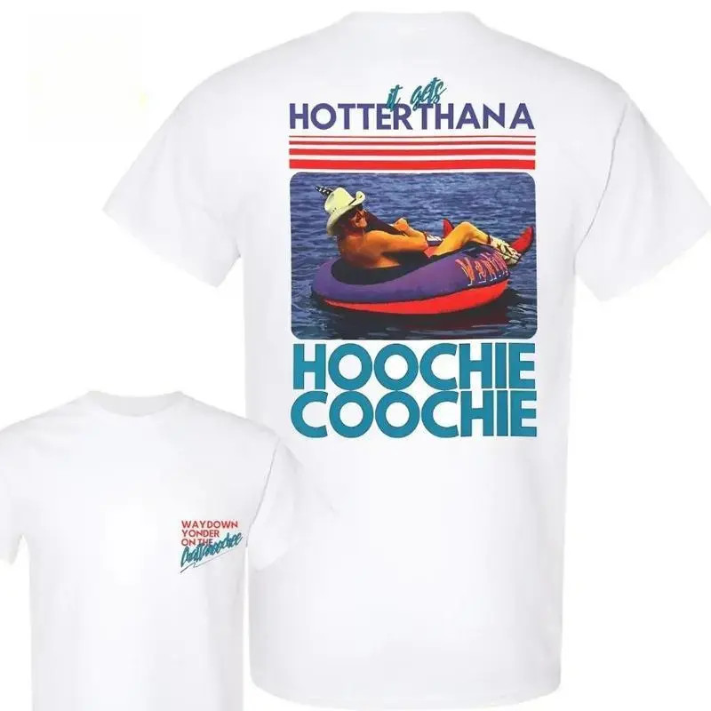 Hotter Than a Hoochie Coochie Graphic Shirt Country Summer Tee