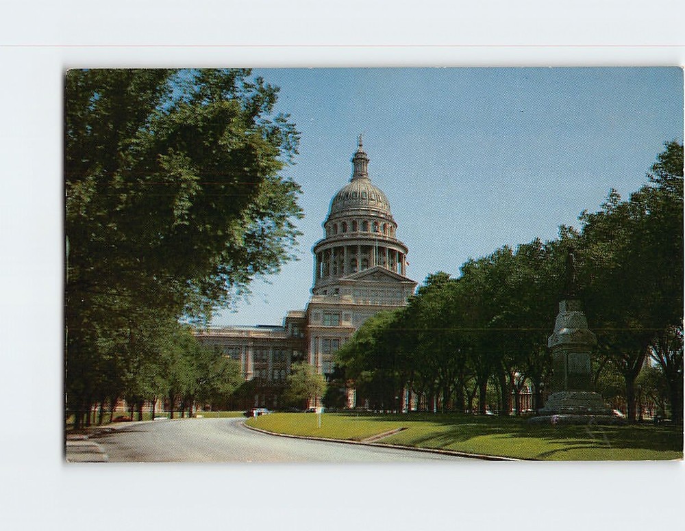 Postcard State Capitol Austin Texas USA