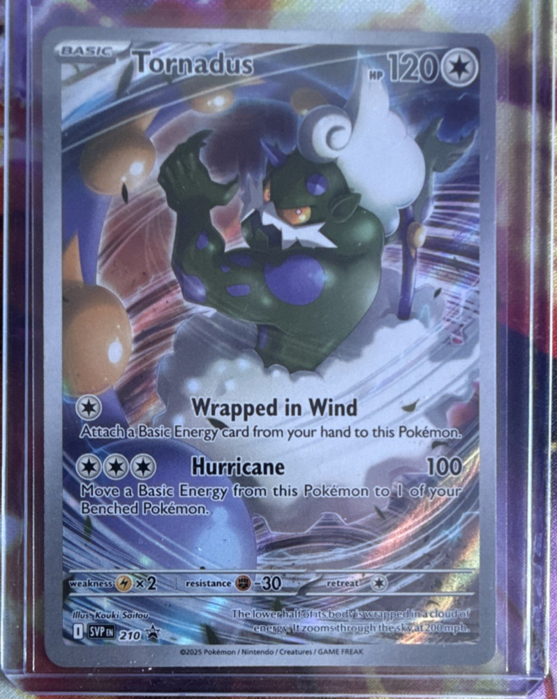 Pokemon Co. Tornadus 210 SV Scarlet & Violet Promo Holo EN Basic 120HP
