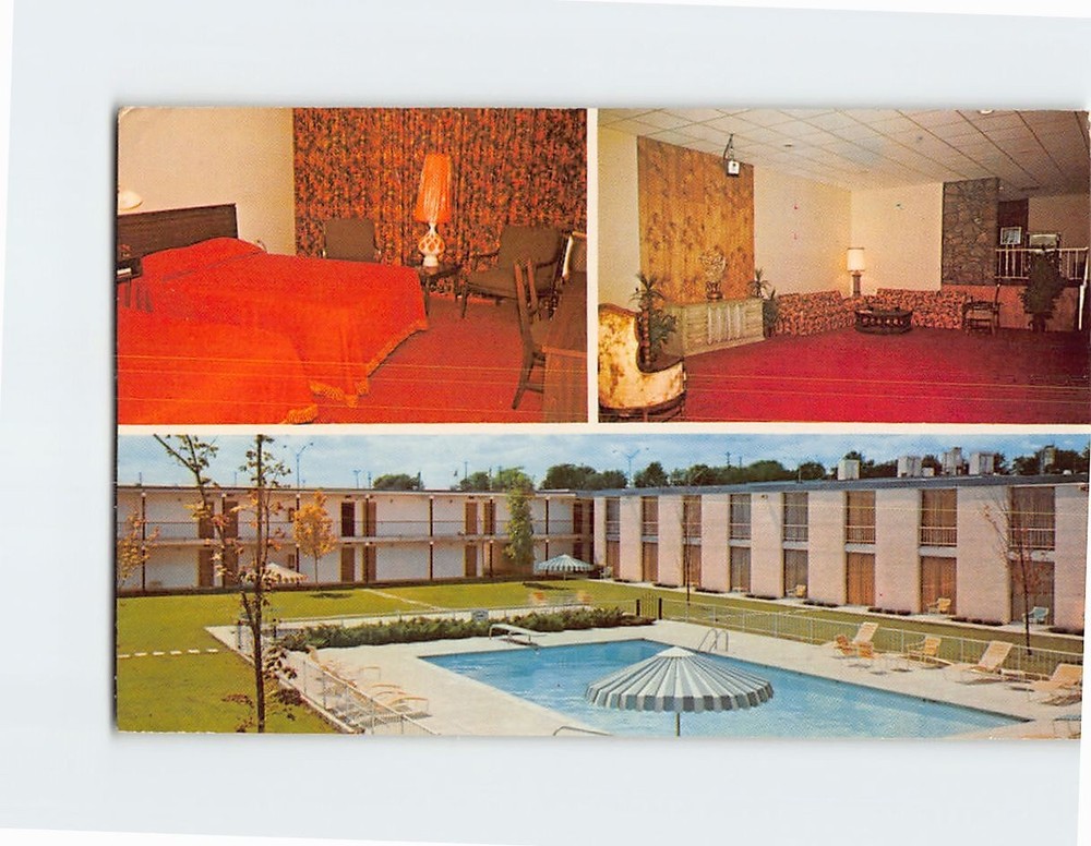 Postcard Views in Hilton Airport Inn Nashville Tennessee USA