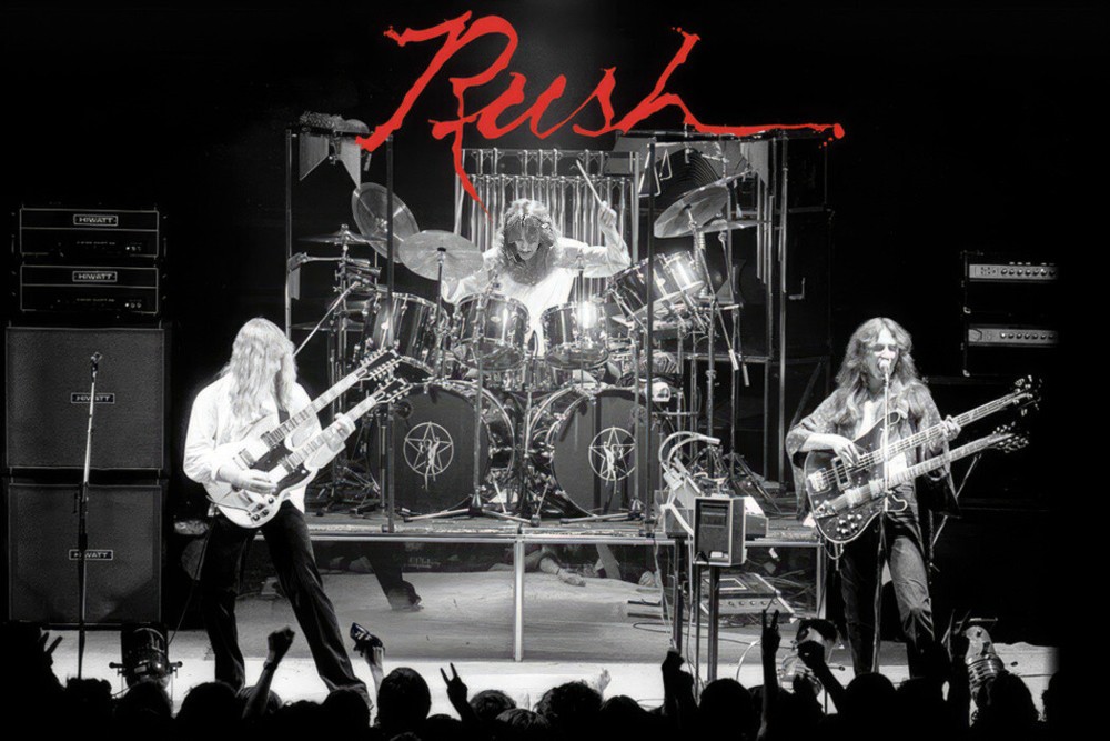 Rush - Music Poster (Hemispheres - Live On Stage) (Size: 36