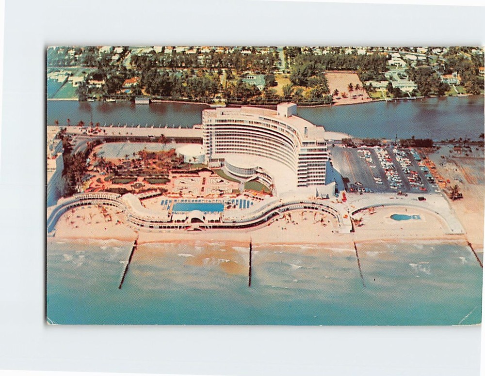 Postcard Dominating the Miami Beach Skyline Florida USA