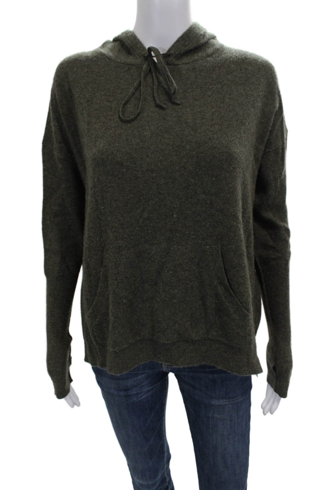 Nili Lotan Womens Cashmere Pullover Crew Neck Green Long Sleeve Size SFree Shipping in US $100+ Orders | $6.95 Orders Below