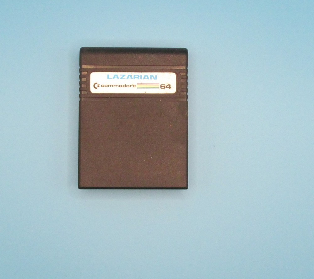 Commodore 64 Lazarian Game  Cartridge 1983