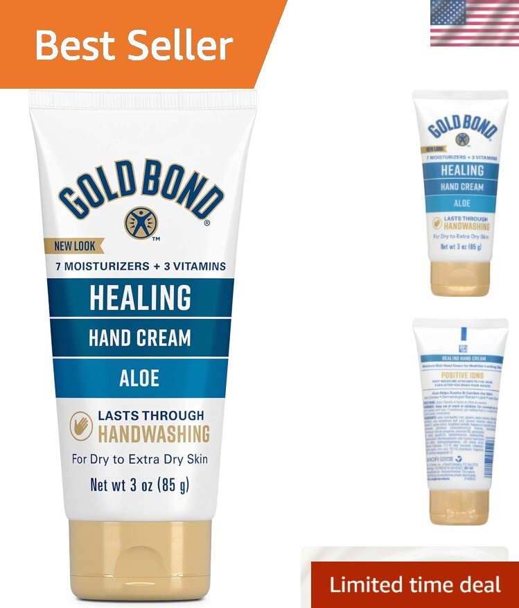 Ultimate Healing Hand Cream 3 oz Long-Lasting Moisture for Dry Hands