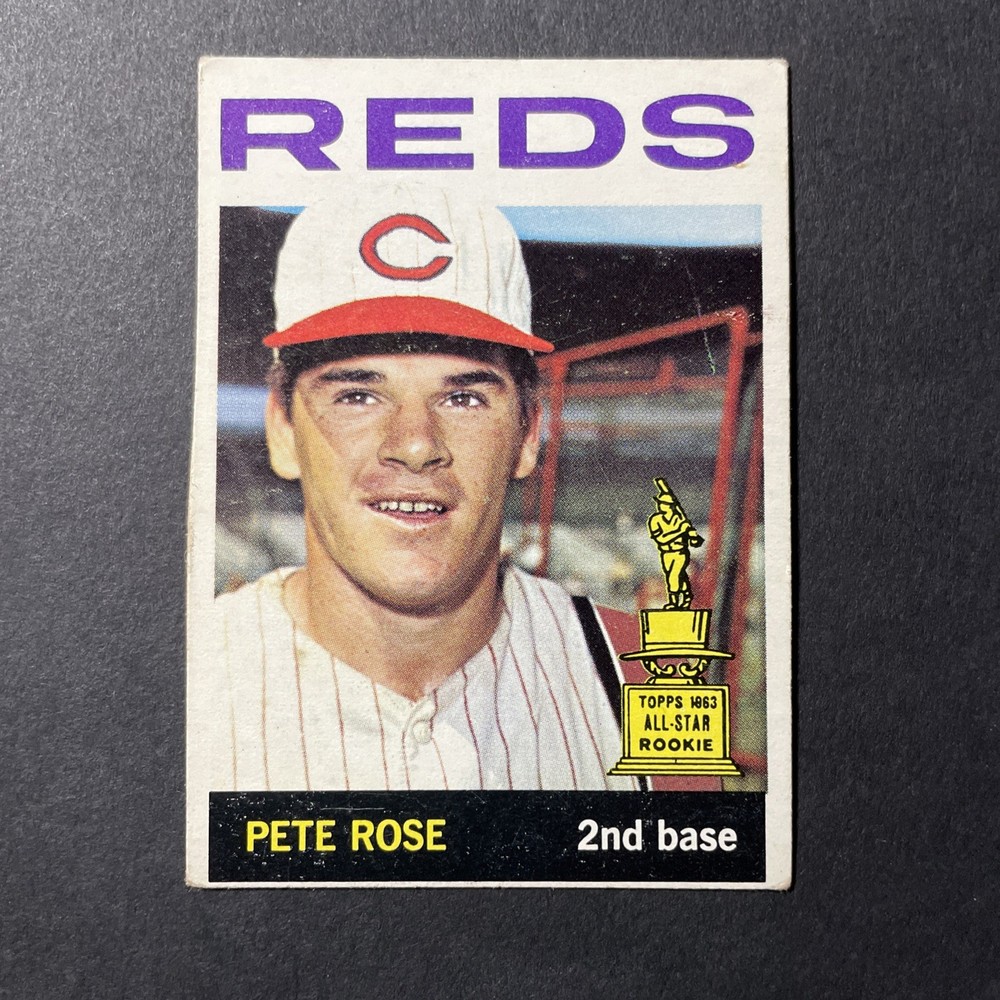 1964 Topps #125 Pete Rose All Star Rookie PSA MISCUT