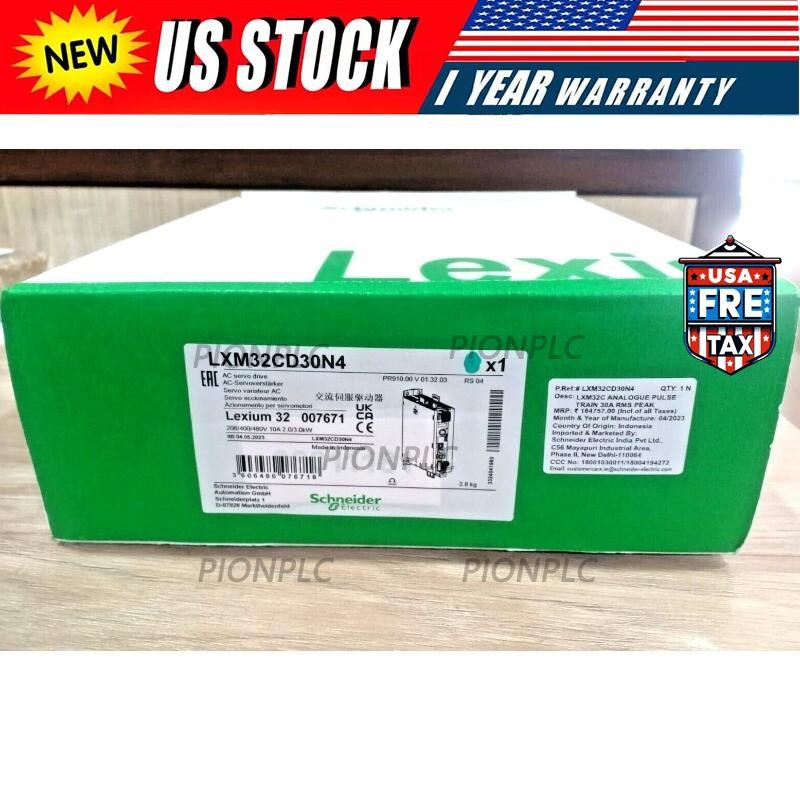 LXM32CD30N4 SCHNEIDER motion servo drive, Lexium 32,30A,208to480V, 3kW-Brand New