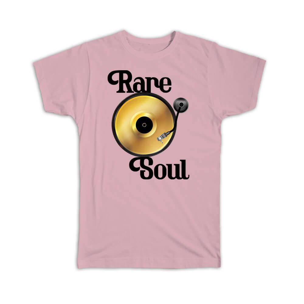 Gift T-Shirt : Rare Soul Vinyl Disk Record Turntable Music Wall Print Best