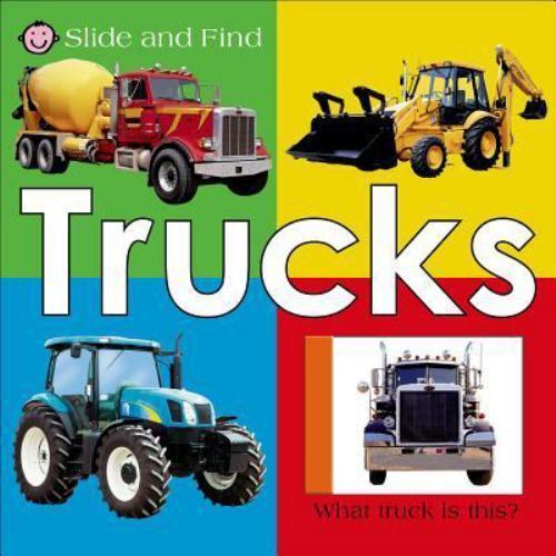Slide And Find : Trucks, Hardcover by Priddy, Roger, Like New Used, Free ship...