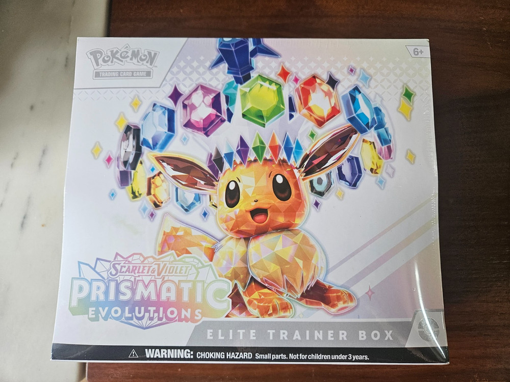 Pokémon Scarlet & Violet Prismatic Evolutions Elite Trainer Box ETB - New/Sealed