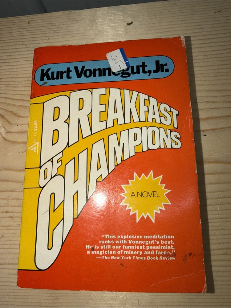 Breakfast of Champions Kurt Vonnegut, Jr. A Delta Book 2nd print 1972 PB