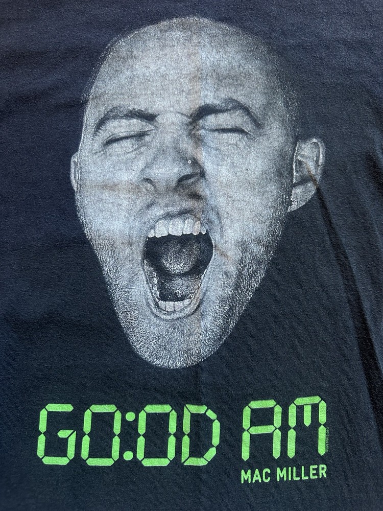 Mac Miller Good AM 2015 Tour T Shirt Most Dope Mens Small S Black Hip Hop RARE