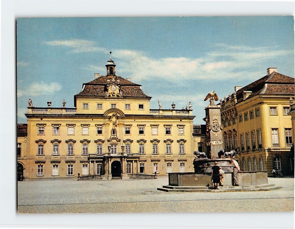 Postcard Residenzschloss Ludwigsburg Germany
