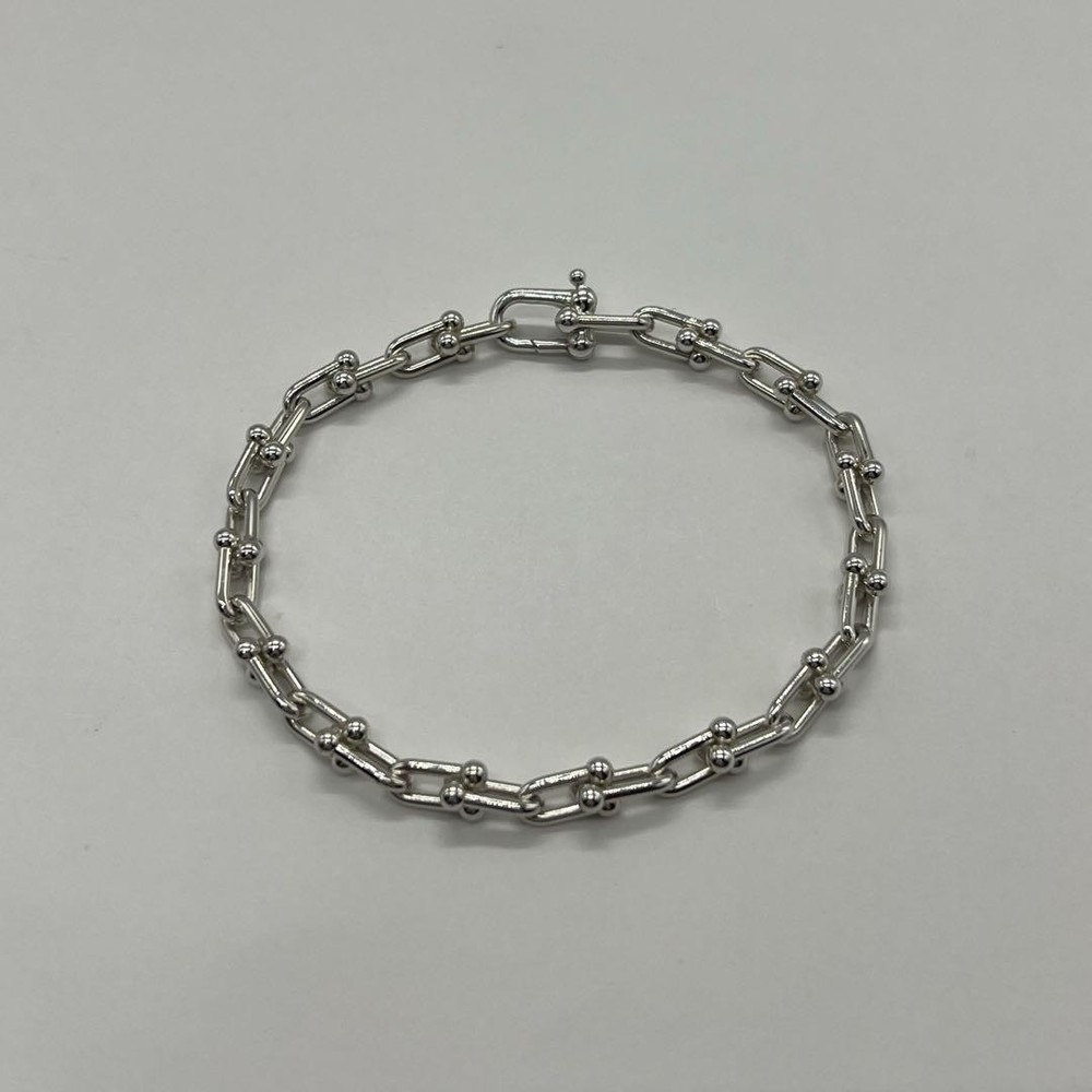 Tiffany & Co Sterling Silver Small Link Bracelet Pre-Owned