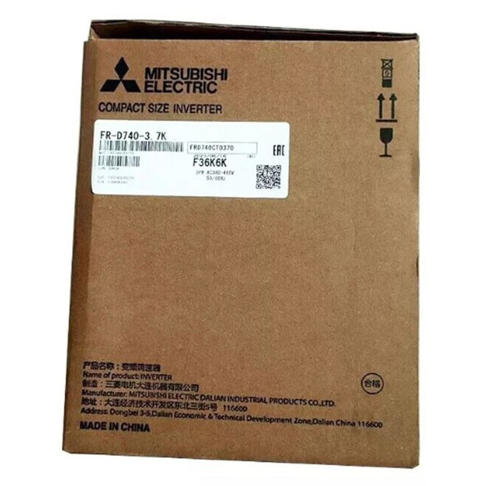 FR-D740-3.7K New Sealed Mitsubishi FREQROL FR Inverter FR-D740-3.7K