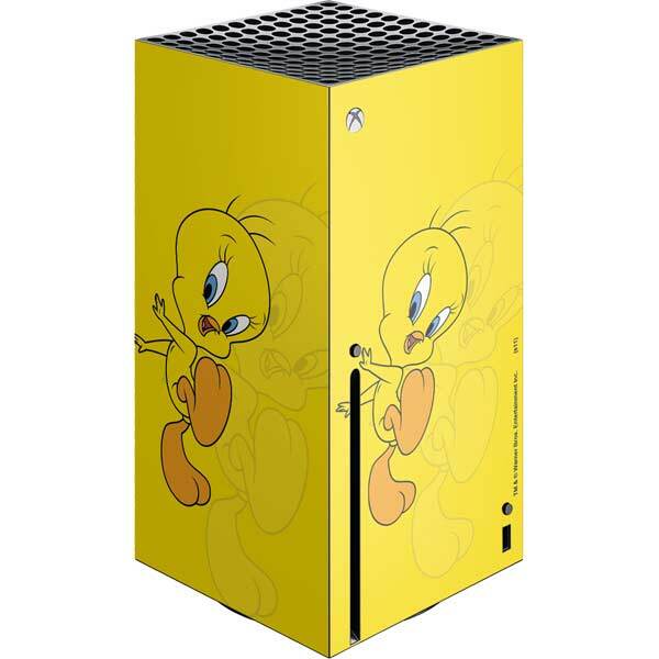 Looney Tunes Xbox Series X Console Skin - Tweety Bird Double