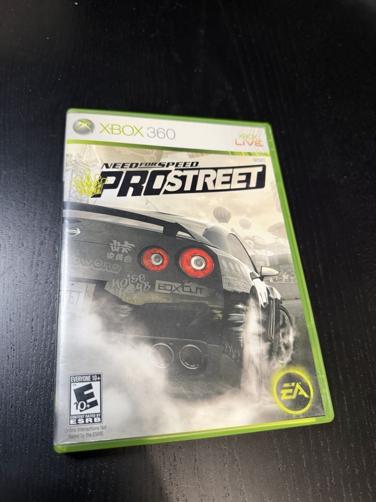 Need for Speed: ProStreet (Microsoft Xbox 360, 2007) Complete
