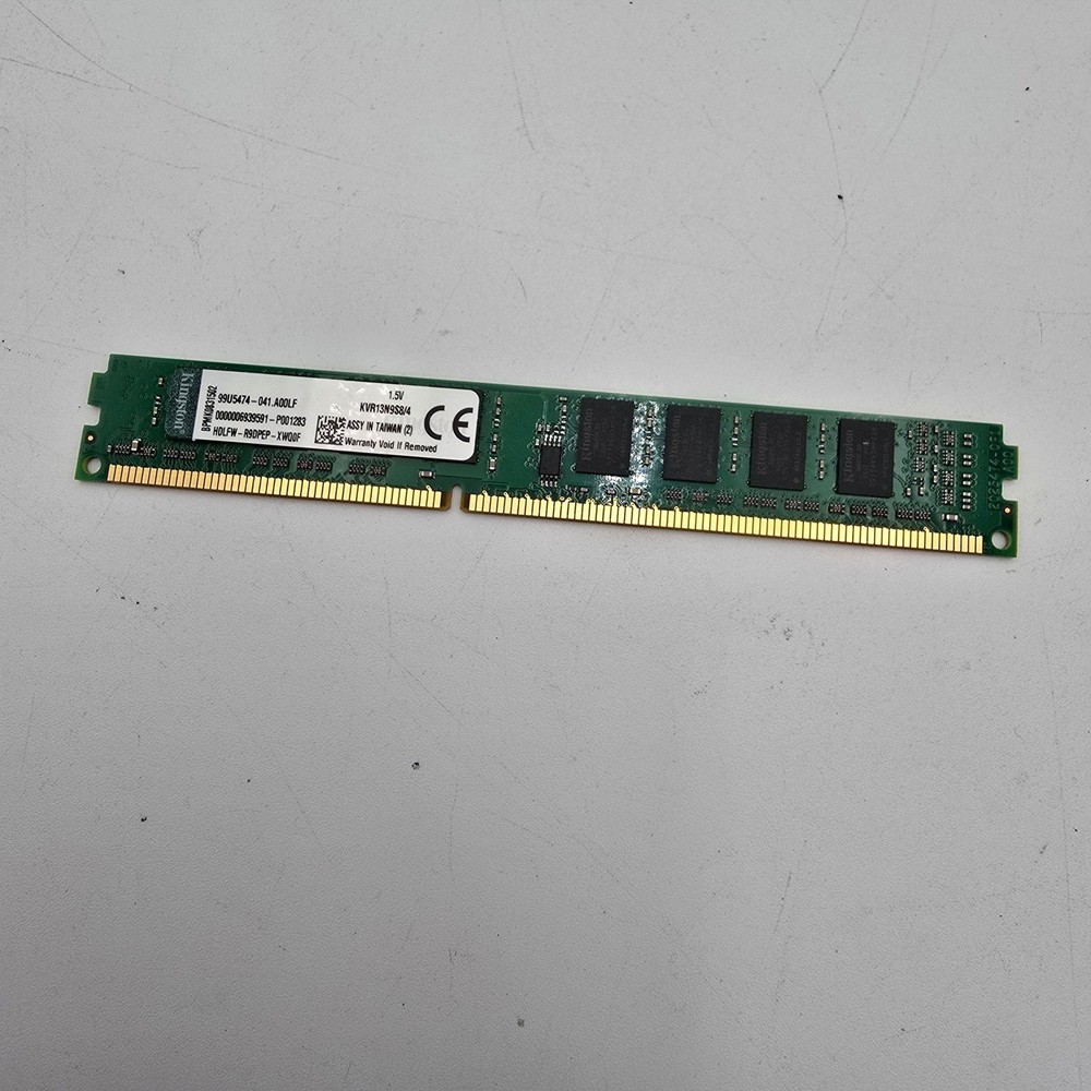 Kingston 8GB DDR3 Desktop RAM Module KVR13N9S8/4 PC3 10600U 1333MHz