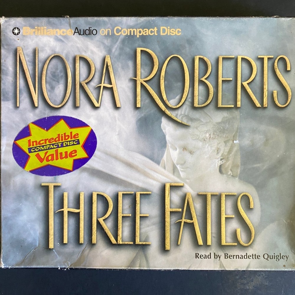 Three Fates by Nora Roberts Audiobook CDs Unabridged