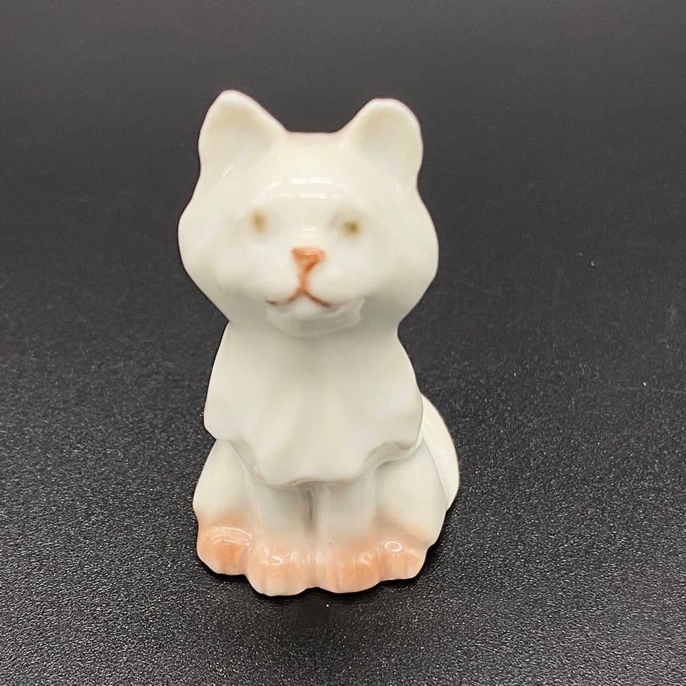 Royal Copenhagen Bing & Grondahl Cat Figurine 1950s Vintage Ceramics