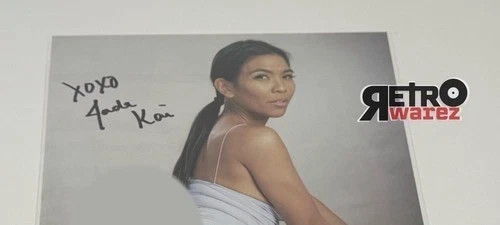 Jada Kai Hand Signed Autographed 8x10 color Photo Adult Asian Model