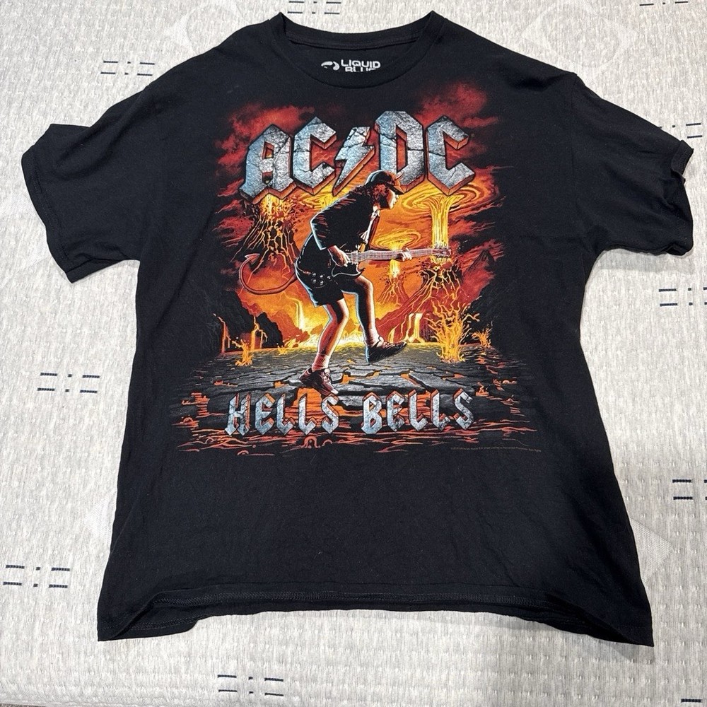 AC/DC Vintage T Shirt Men’s Large