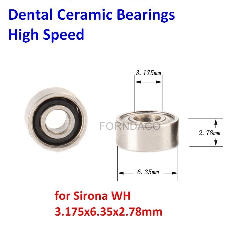 10/5pcs Dental Bear High Speed For Turbine Cartridge Rotor Bearing Ceramic Ball