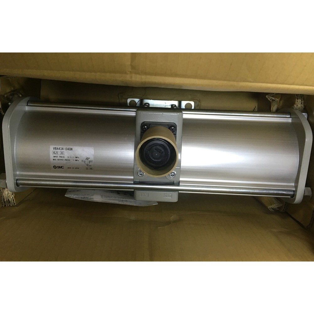 one New SMC VBA43A-04GN Booster Valve in box Fast Delivery #F22