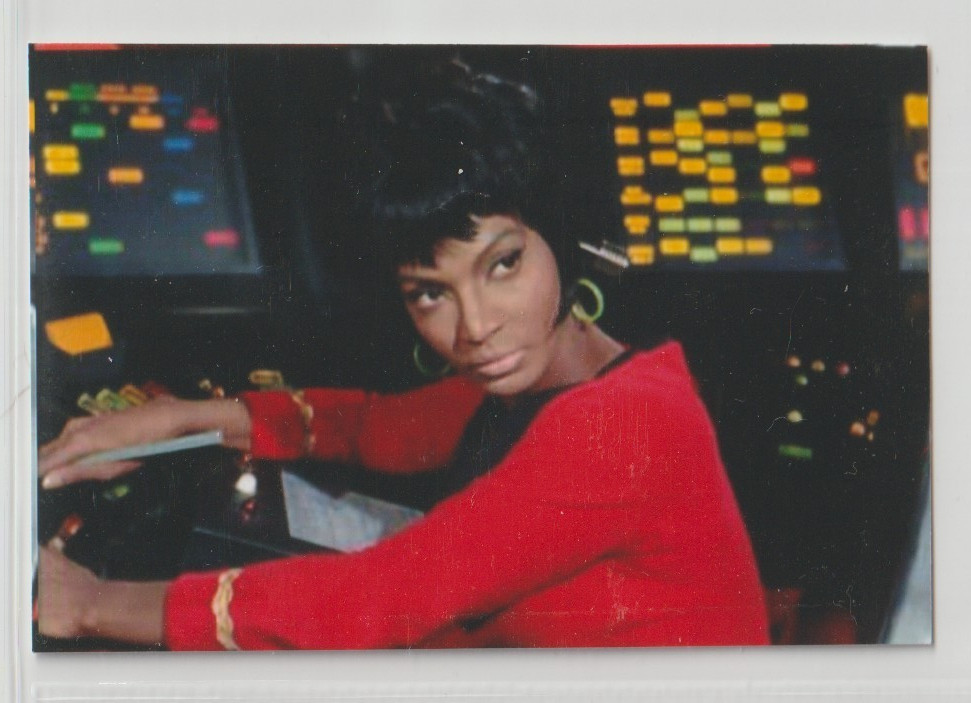 Nichelle Nichols Star Trek  Fridge / Tool Box Magnet 2
