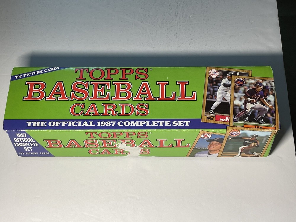 1987 Topps Baseball Complete Factory Set - Not Sealed