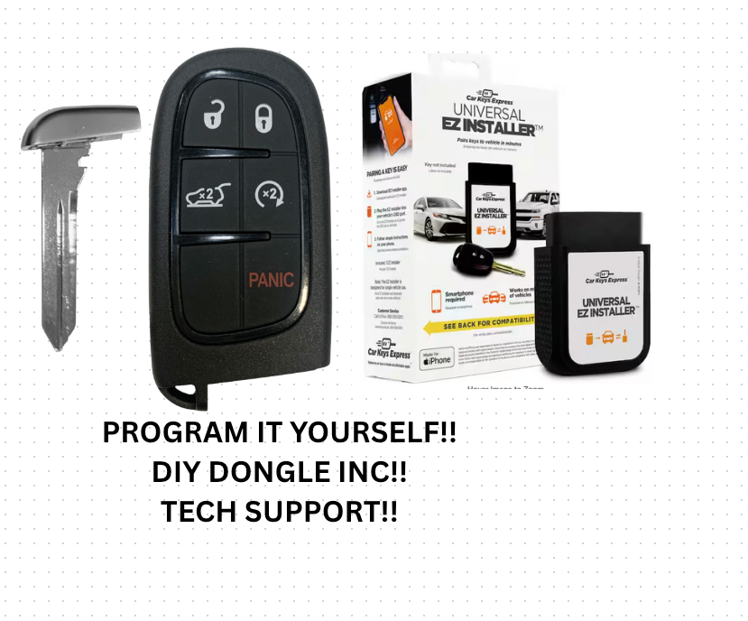 DIY BUNDLE FOR 2014-2017 JEEP CHEROKEE PUSH BUTTON START, INC PROGRAMMER!!