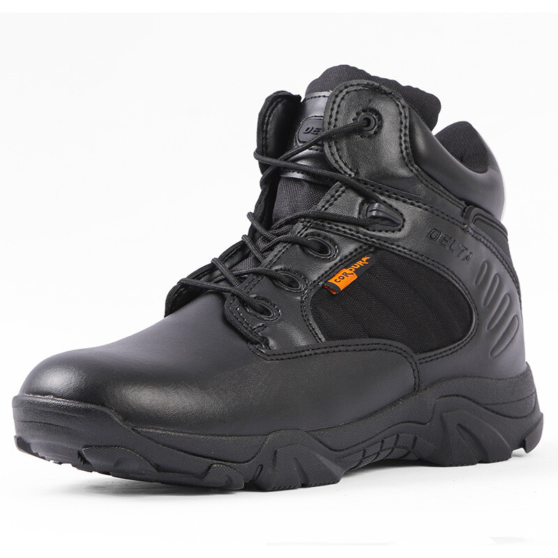 Men's Low Cut Tactical Desert Boots with Anti-Slip Vibram Sole