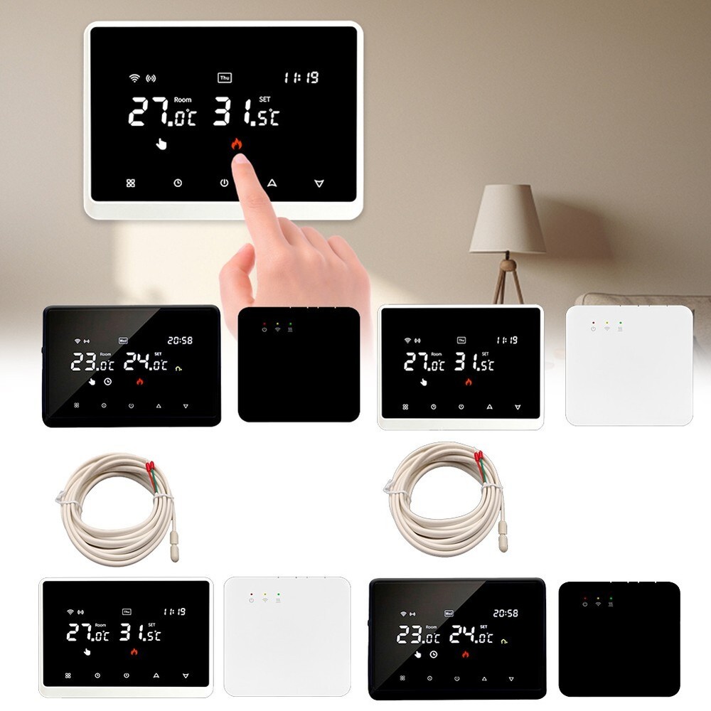 Accurate Temperature Control WiFi Smart Thermostat for Reliable Performance-image