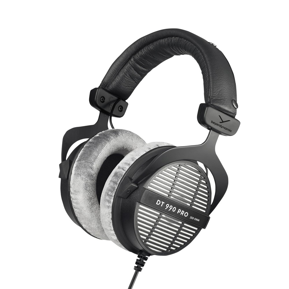 DT 990 Pro 250 ohm Over-Ear Studio Headphones For Mixing, Mastering, and Editing