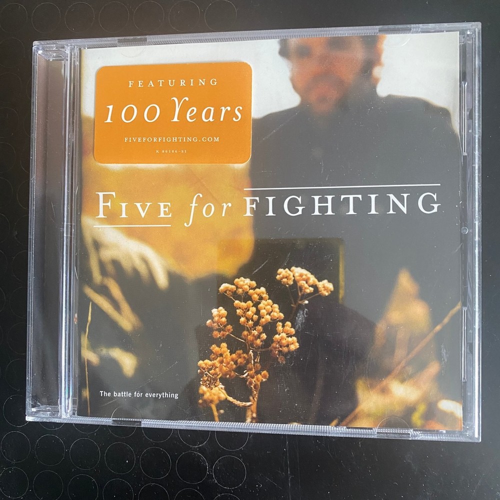 Five for Fighting – The Battle for Everything CD 2004 Pop Rock Aware Records