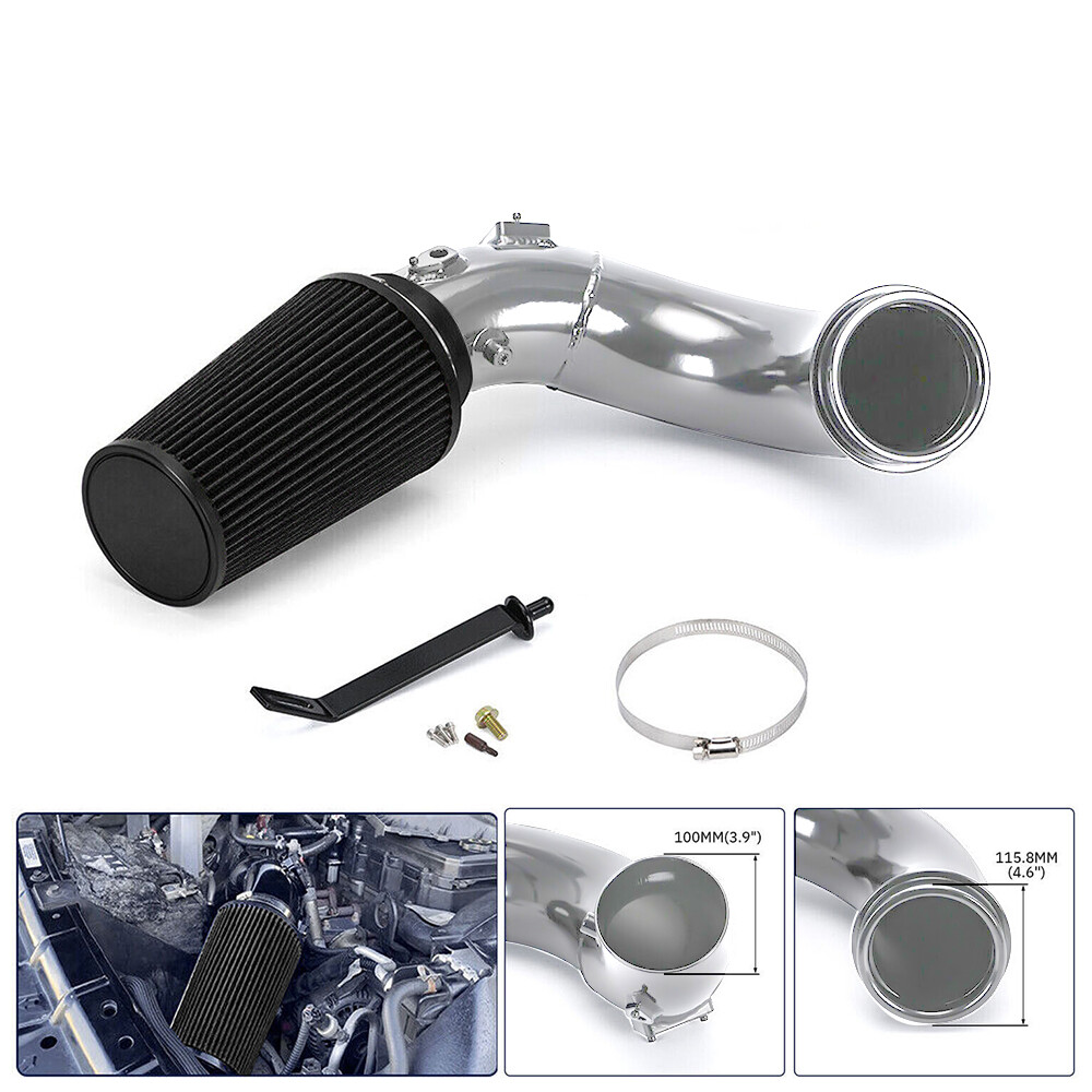 Car Cold Air Intake w/ Filter For 2007.5-2012 Dodge Ram 2500 6.7L Cummins Diesel