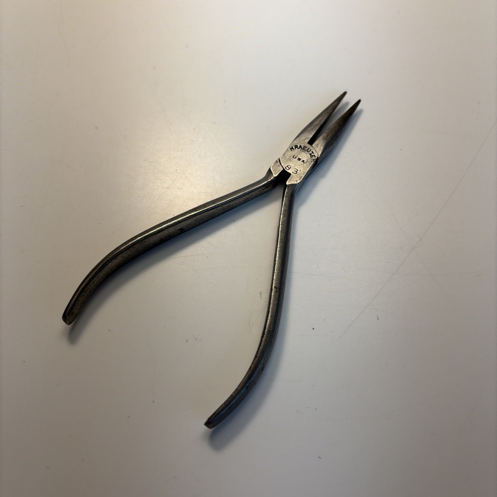 Vintage Kraeuter 83 Needle Nose Pliers 5 Inch USA