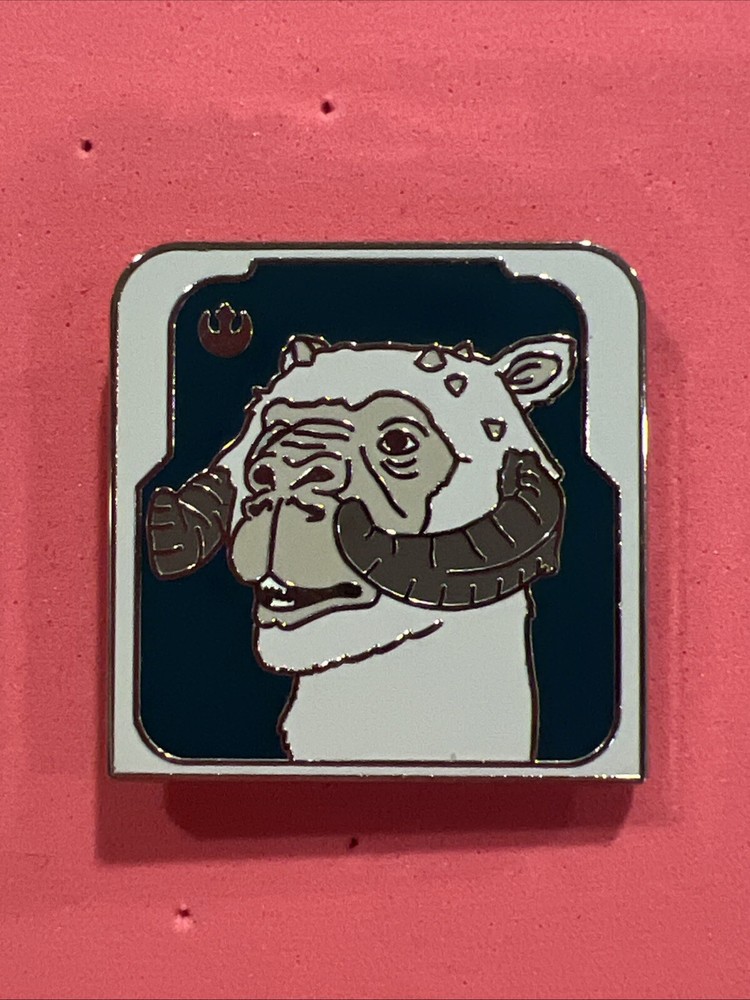 Disney Pin Tauntaun Galaxy Creatures Star Wars Hidden Mickey Disney 2024 NEW!!