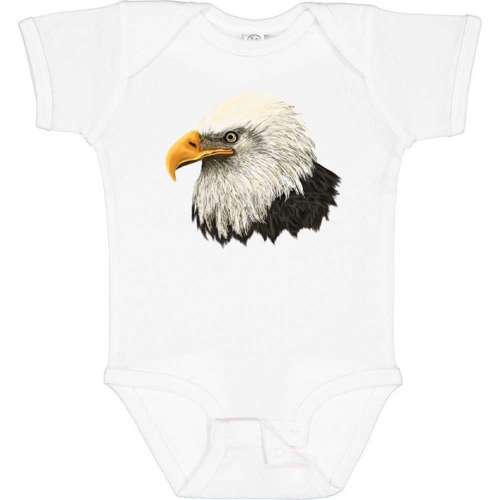 Inktastic Bald Eagle Baby Bodysuit United States 4th Of July Independence Day