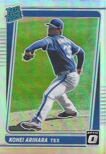 2021 Panini Donruss Optic Kohei Arihara Rated Rookie Silver Holo Prizm #70