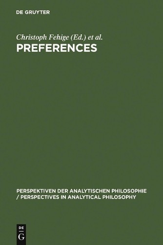 Christoph Fehige Preferences (Hardback)