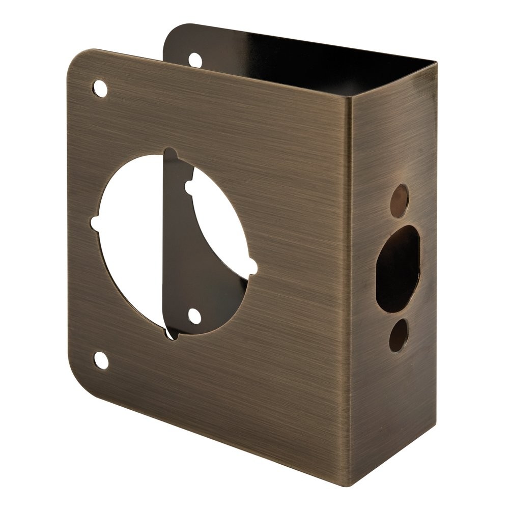 -Line U 9575 Brass Lock and Door Reinforcement Plate for 1-3/4 In. Thick Door...