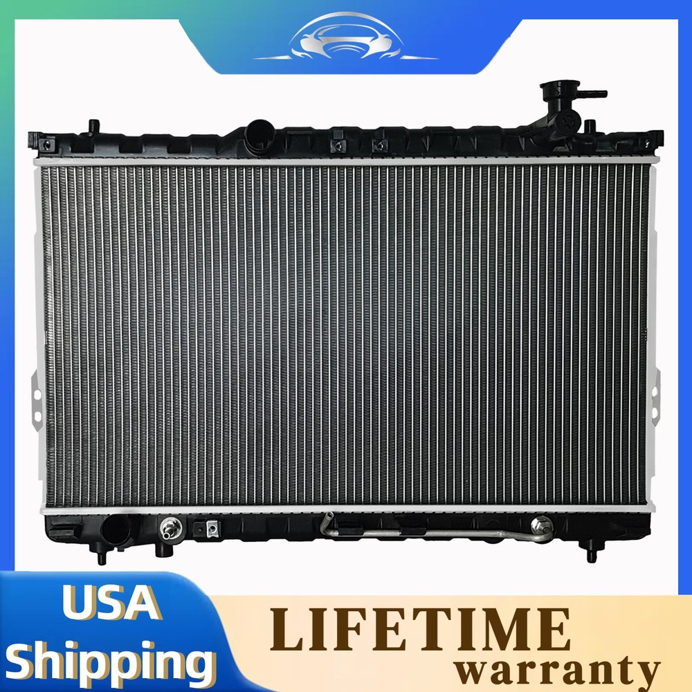 2389 Radiator For 2001 2002 2003 2004 2005 2006 Hyundai Santa Fe 2.4L L4 2.7L V6
