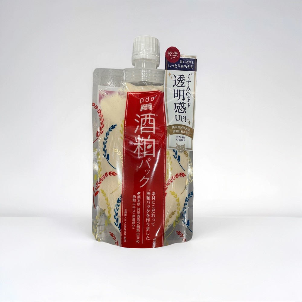 Wafood Sake Lees Pack 170g for Dry Sensitive Skin Made in Japan