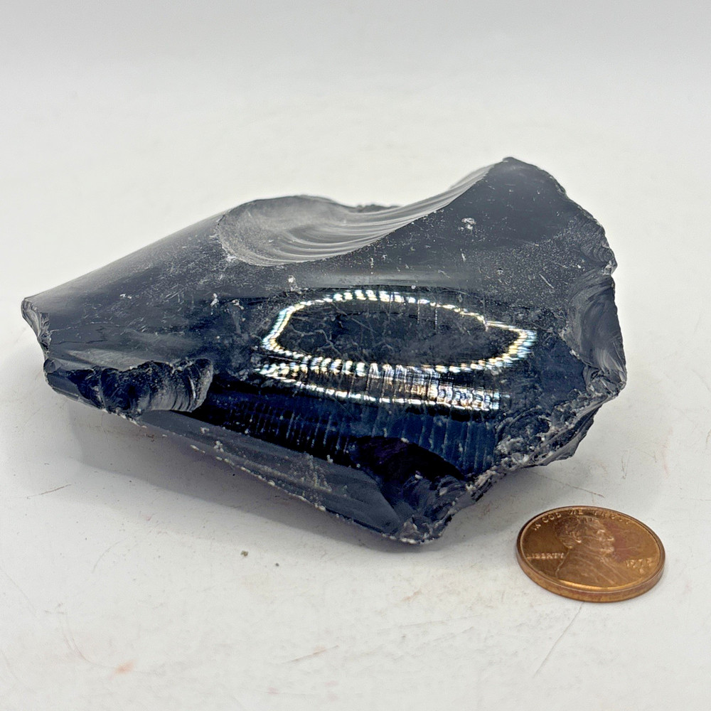 Beautiful Golden Sheen Obsidian Specimen 225 Grams