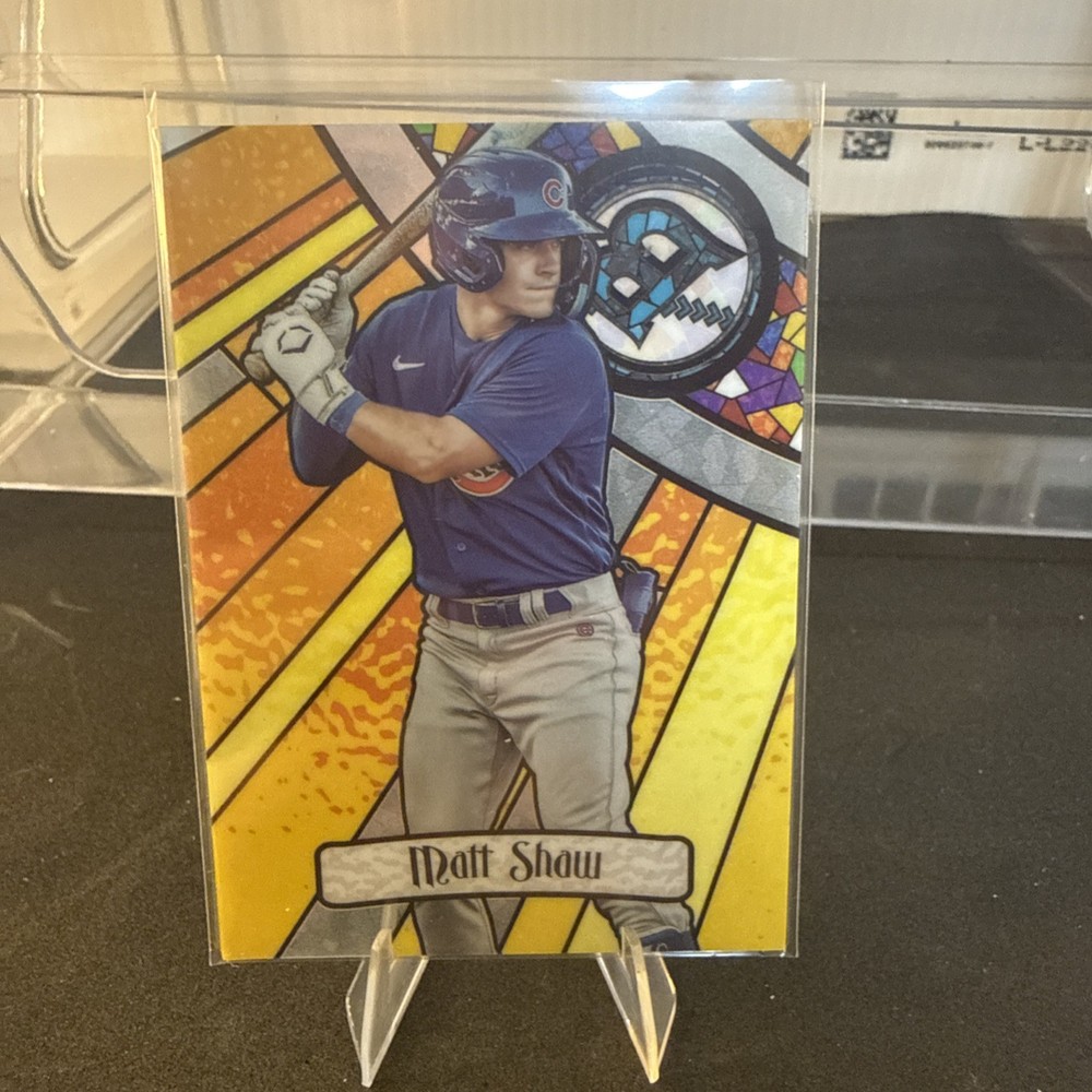 2023 Bowman Draft - Bowman Glass Matt Shaw #BGA-7 (RC)