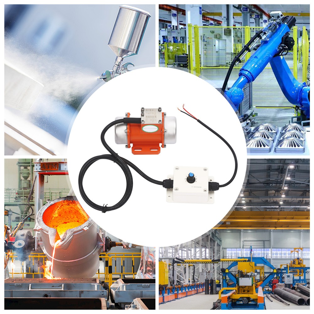 Vibration Motor Vibrating Motor 50W DC12V Electric Vibration Motor&Speed Control