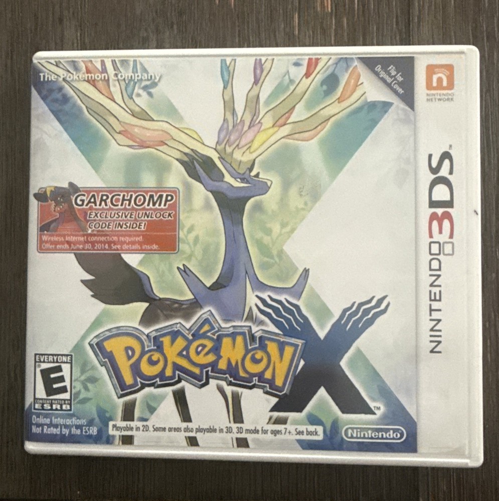 Pokémon X Nintendo 3DS Complete In Box Authentic Tested