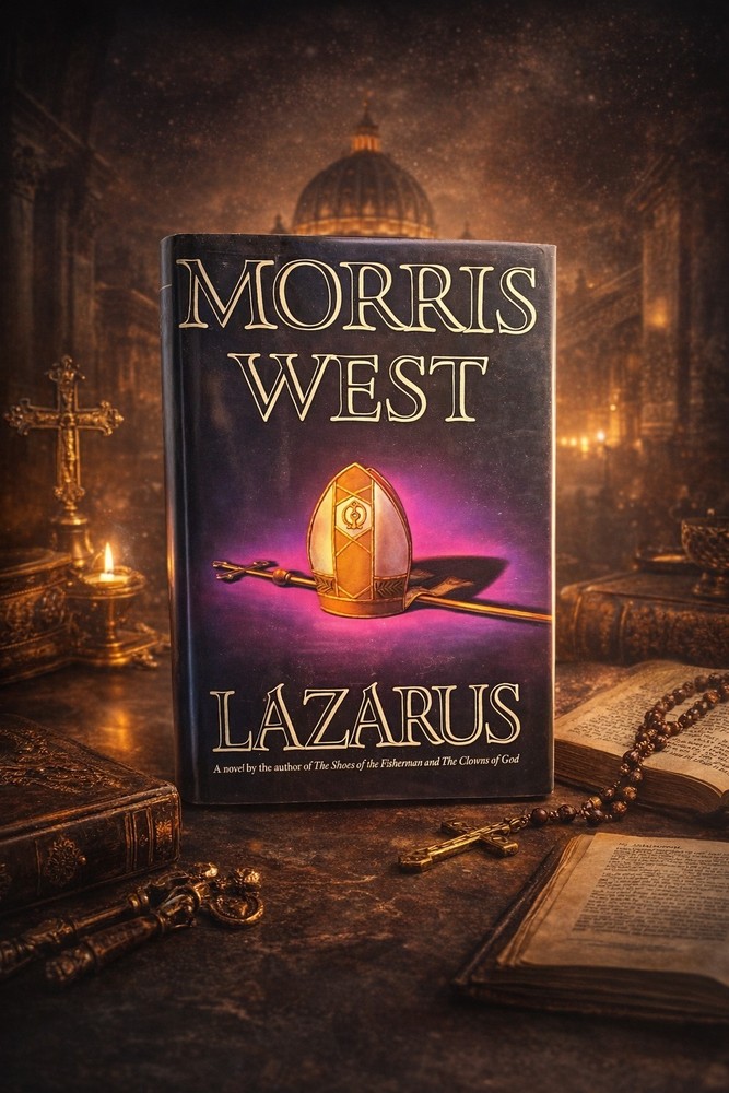 Lazarus by Morris L. West - 1990 Hardcover with Dust Jacket