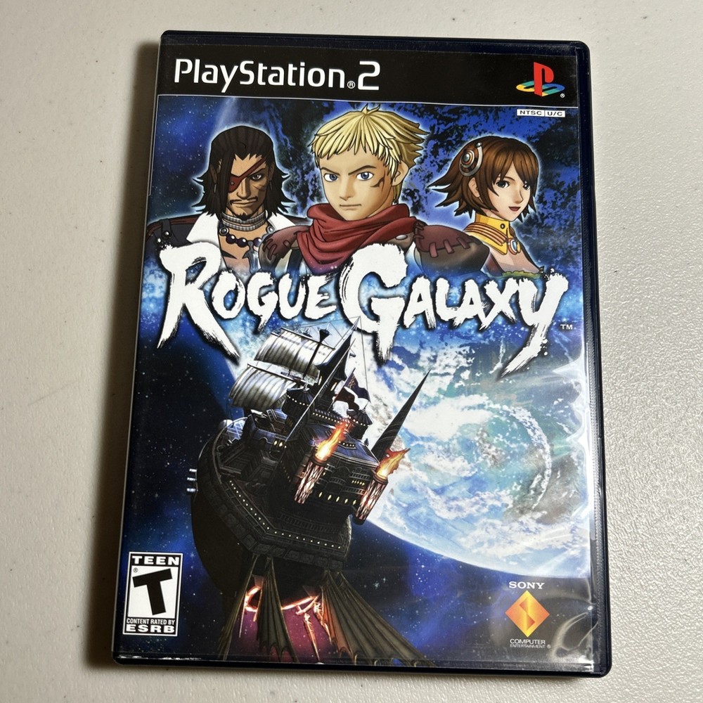 🪐 Rogue Galaxy (PlayStation 2 PS2, 2007) COMPLETE CIB w/ Reg Card!